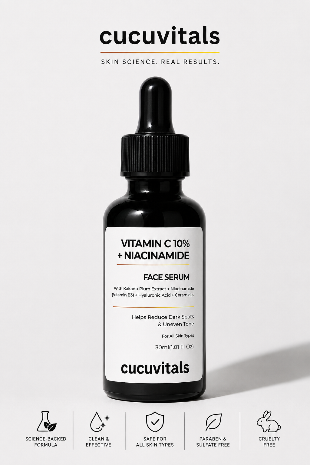 Vitamin C 10% + Niacinamide Face Serum